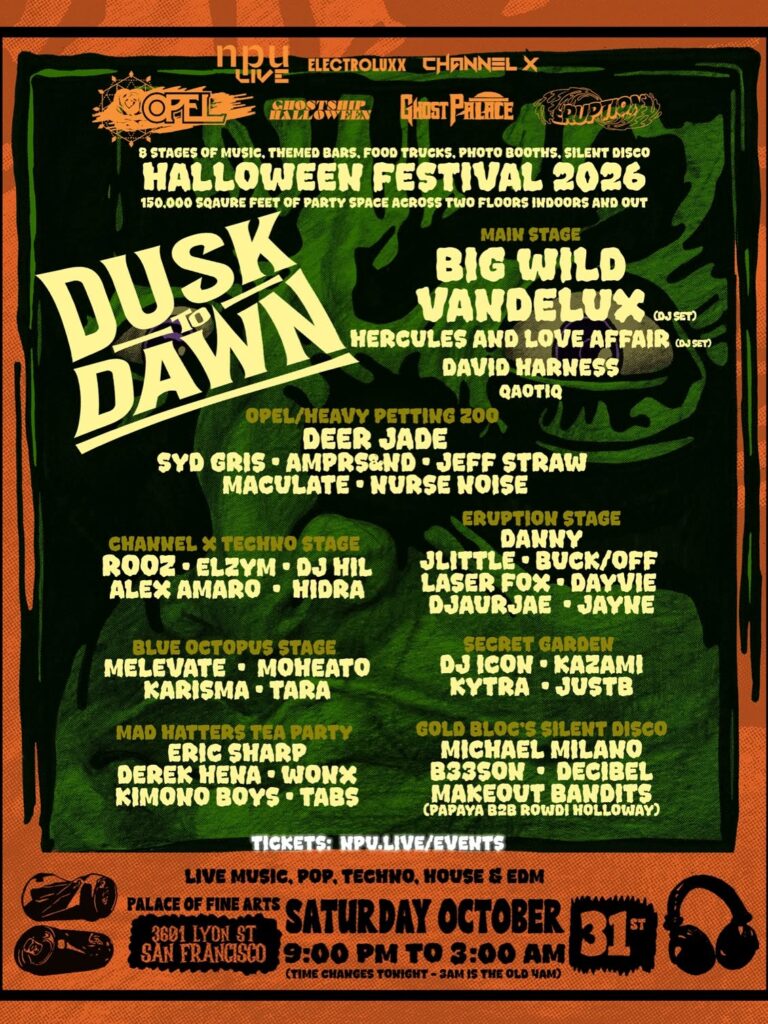 Halloween parties giveaway! Win tix to Dusk to Dawn and Club Darc — Mill Valley Technology news