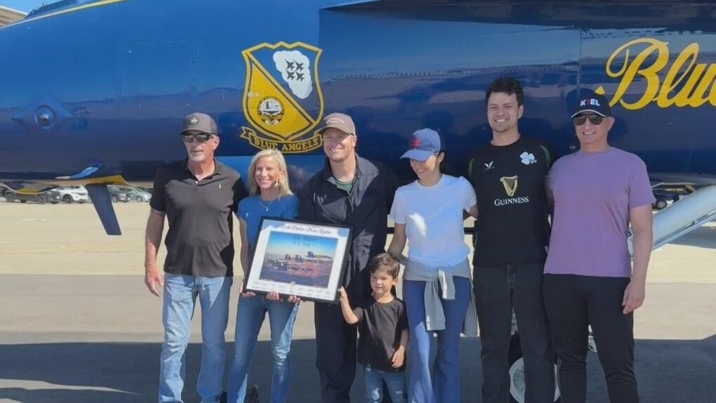 Glens Academy soccer club exec chosen for U.S. Navy Blue Angels flight — CBS Bay Area (KPIX), Mill Valley Arts news