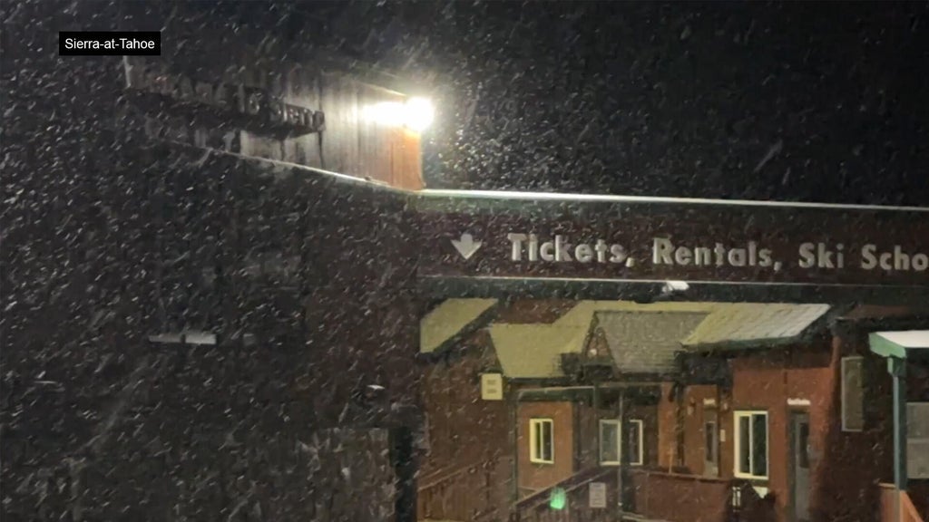 Northern California Sierra sees some early-season snow — CBS Bay Area (KPIX), Mill Valley Sports news