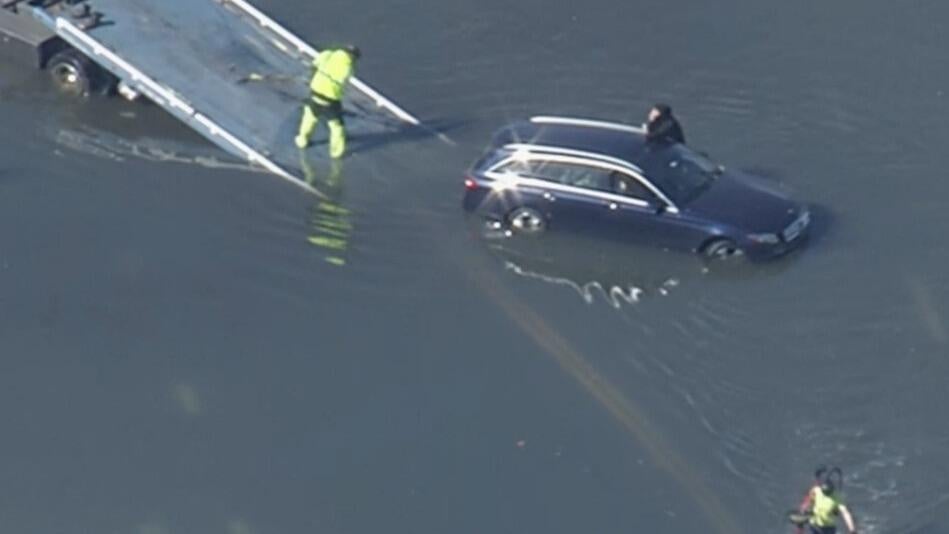 Flooding in parts of Marin County as coastal flood advisory in effect for Bay Area — CBS Bay Area (KPIX), Mill Valley Community news