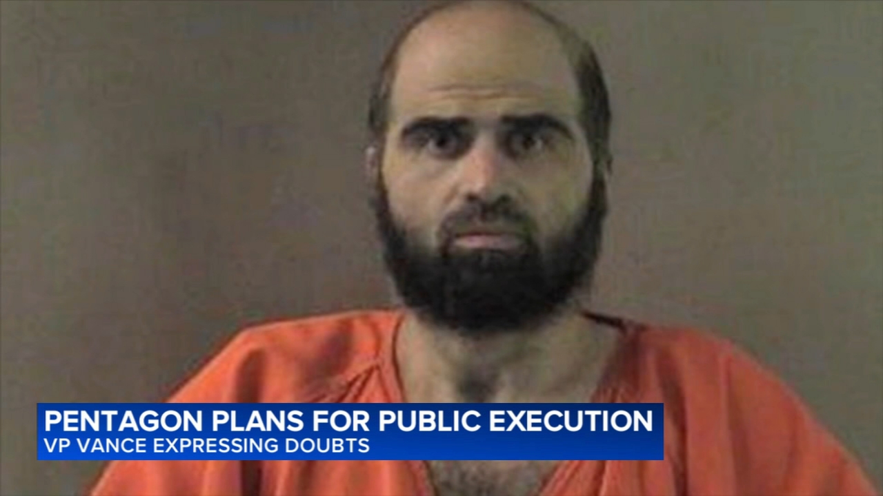 Vance expresses doubts about Pentagon plan to livestream Fort Hood shooter's execution
       — ABC 7 Bay Area