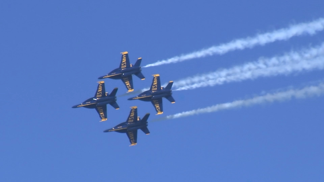 Blue Angels roar back over San Francisco Bay after Friday fog delay
— ABC 7 Bay Area, Mill Valley Arts news