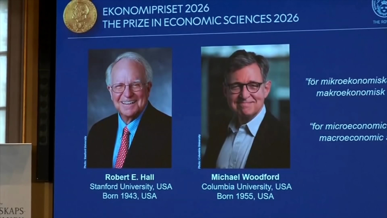 Stanford economist Robert Hall, among 2 Americans, awarded Nobel Prize for overturning assumptions about how to deal with economic shocks
— ABC 7 Bay Area, Mill Valley Business news