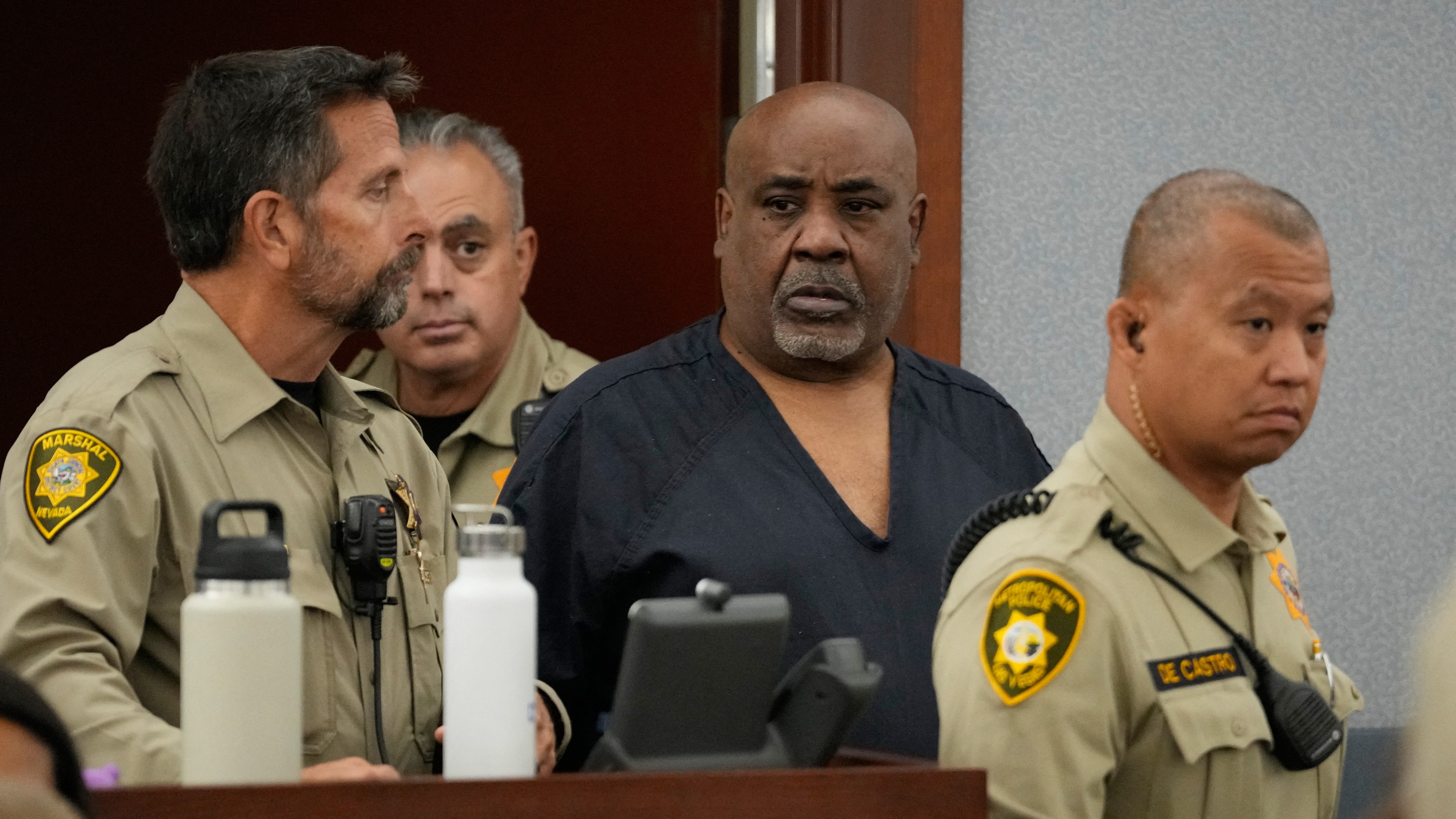 Duane 'Keffe D' Davis  convicted of orchestrating the murder of rap icon Tupac Shakur gets 40 years to life in prison
       — ABC 7 Bay Area, Mill Valley Arts news