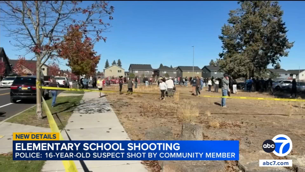 3 children, 1 teacher killed in shooting at Bend, Oregon elementary school; teen shooter also dead: Police
       — ABC 7 Bay Area, Mill Valley Schools news