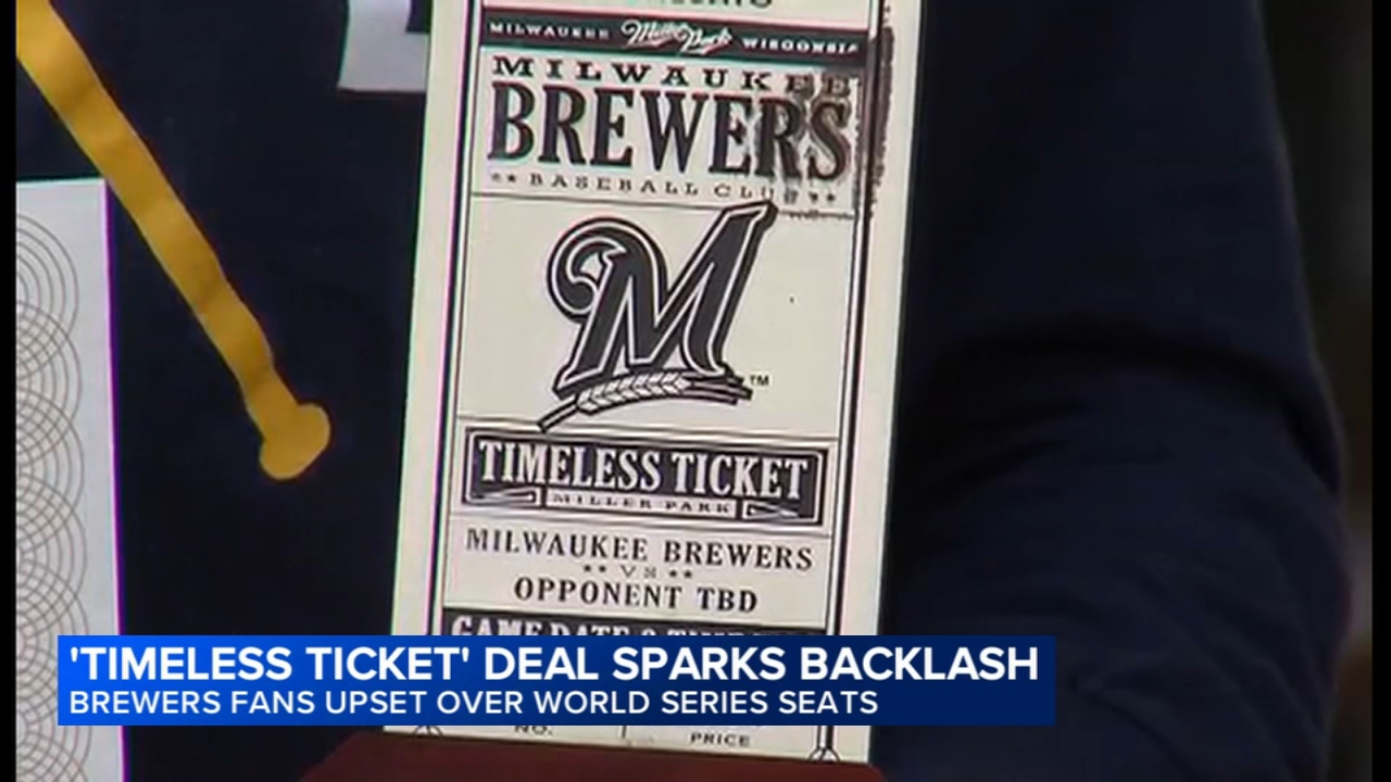 Brewers 'Timeless Ticket' holders say the team isn't fully honoring deal for World Series seats
— ABC 7 Bay Area, Mill Valley Schools news