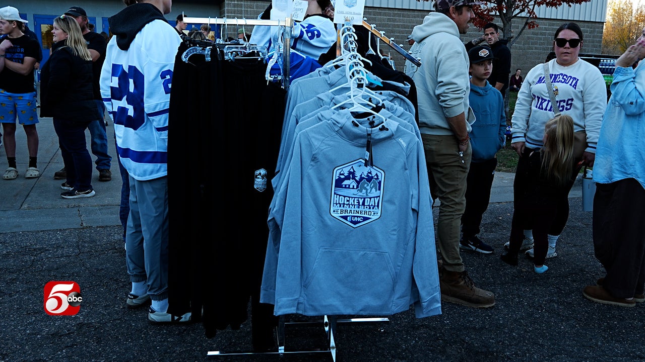 Brainerd celebrates 100 days until Hockey Day Minnesota — KSTP 5, Mill Valley Schools news