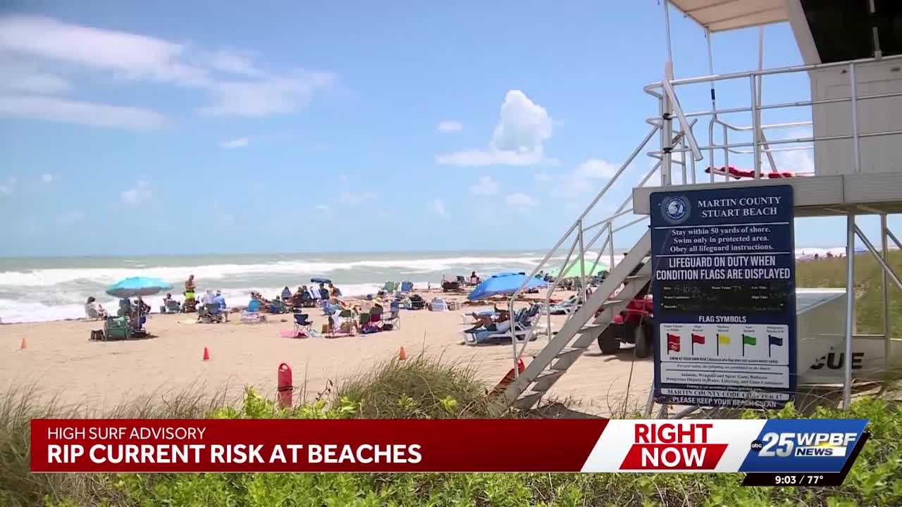 South Florida beaches under rip current warning as lifeguards urge swimmers to stay safe — WPBF West Palm Beach, Mill Valley Sports news