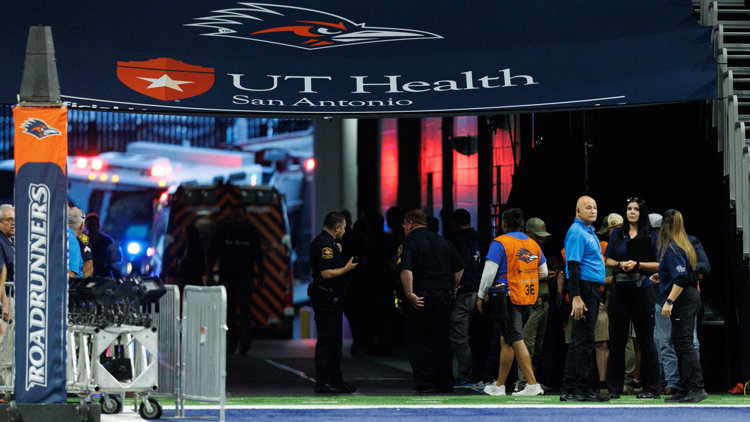 Military member dies after falling while rappelling from Alamodome's ceiling before UTSA vs. Navy game — KENS 5 (San Antonio), Mill Valley Sports news