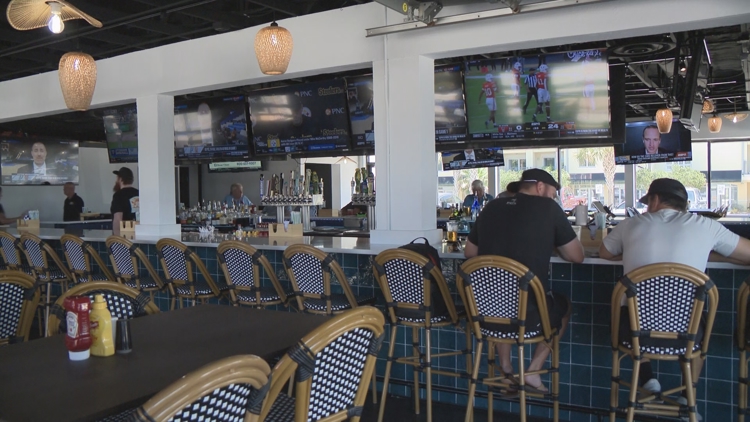 Jacksonville Beach bars expand outdoor spaces for Jaguars fans during stadium renovations — First Coast News Local, Mill Valley Business news