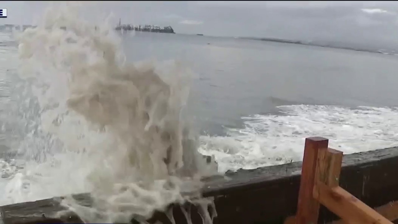Assessing damages from Tropical Storm Rachel in Long Beach  — KTVU FOX 2 Bay Area, Mill Valley Community news