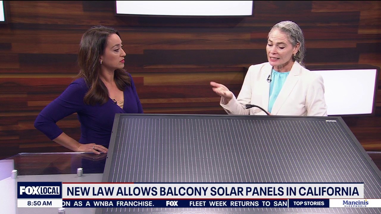 How balcony solar panels work, under new California law allowing them — KTVU FOX 2 Bay Area, Mill Valley Community news