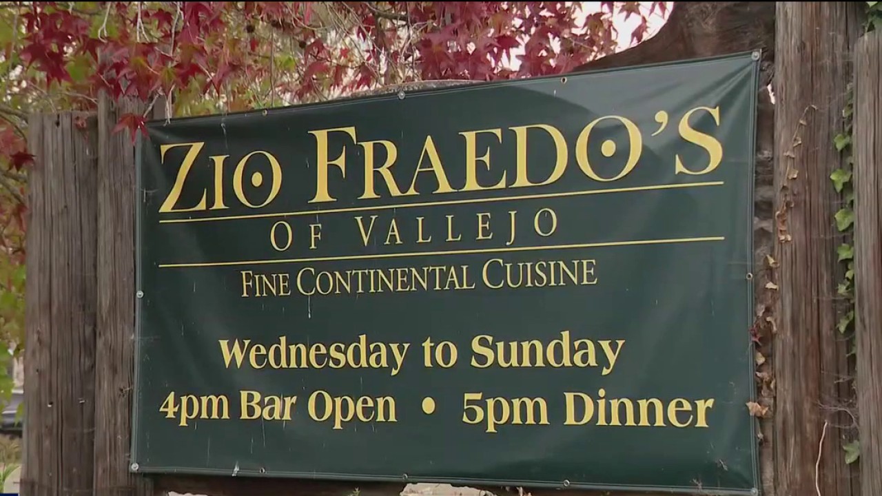 Zio Fraedo’s waterfront restaurant to close Vallejo location after 20 years — KTVU FOX 2 Bay Area, Mill Valley Dining news