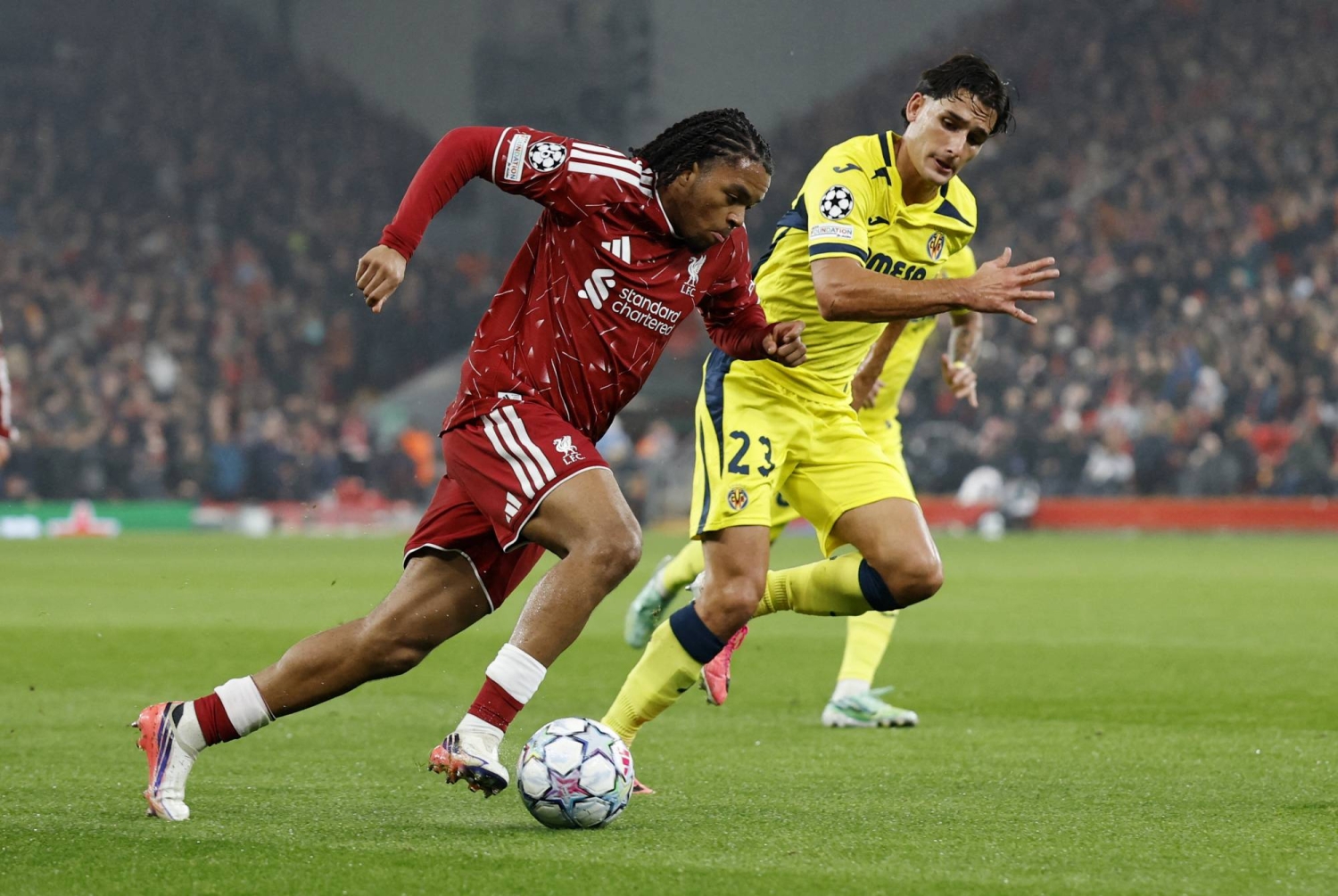  Ngumoha comes of age on breathless Anfield night  — Japan Times