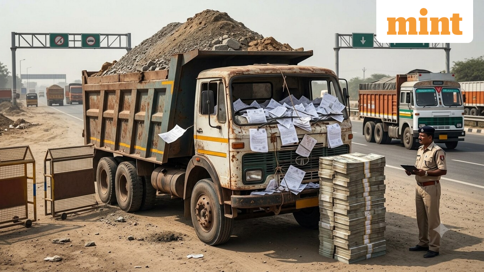 Why running up ₹35 lakh in unpaid challans makes business sense: The perverse unit economics of India’s trucking mafia — Mint India, Mill Valley Business news